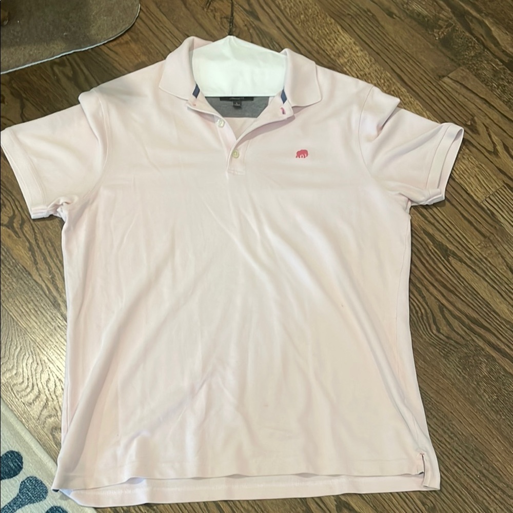Banana Republic Pink Polo Shirt with Classic Design